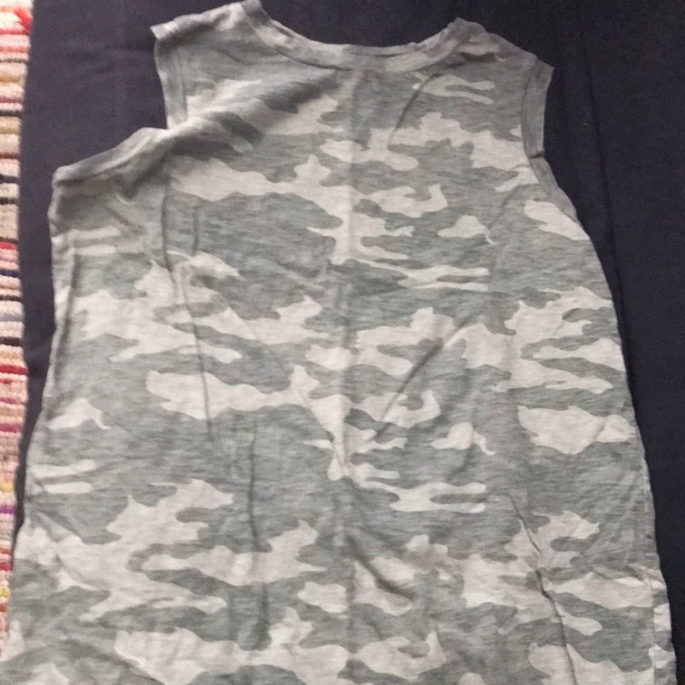 MIDI camo tank dress.